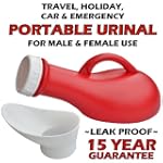Unisex PORTABLE URINAL - Leak & Spill...