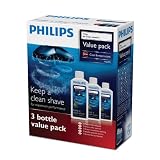 Philips HQ203/50 Rasierer Reinigungsfl�ssigkeit, 3er Pack (3 x 300 ml)von "Philips"