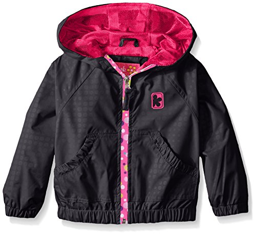 Pink Platinum Girls' Stamp Printed Jacket