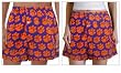 Clemson University Logo Tigers Boxers XL 100% Cotton Boxer Shorts for HIM or HER- SEARCH BROAD BAY BOXERS FOR MORE DESIGNS Unique GIFT Ideas Man Men Boyfriend Woman Women Ladies Mother Dad Mom CUTE!