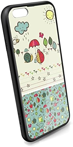 Shinnie Lovely Umbrella Sun Cloud iPhone 6plus 5.5" Cell Phone Cases Cover(Laster Technology)
