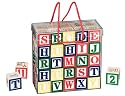 Wooden A-B-C and 1-2-3 Blocks