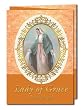 Finger Ring Rosary with Matching Booklet - Our Lady of Grace - In English Finger Ring Rosary with Matching Booklet - Our Lady of Grace - In English