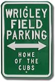 Wrigley Field Authentic Parking Sign - B00066N0SC