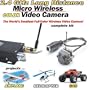 Mini Wireless Micro-Spy Video Camera 2.4GHz (Complete Package)