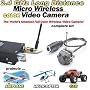 Mini Wireless Micro-Spy Video Camera 2.4GHz (Complete Package)