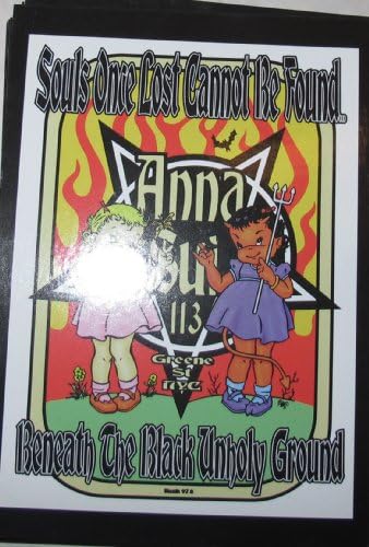 Vintage Collectible Postcard Art of Frank Kozik Anna Sui
