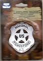 US Marshall of Tombstone Replica Lawman Badge - Legends of the Wild West Die Cast Emblems
