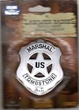 US Marshall of Tombstone Replica Lawman Badge - Legends of the Wild West Die Cast Emblems