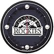 Colorado Rockies MLB Round Wall Clock