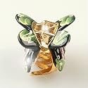 Arum Black - Cubitas Sisley Collection (Hand-set crystal jewelry, Claw clip)