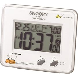 SNOOPY スヌーピー電波クロック Ｒ020 8ＲＺ020-Ｍ03