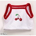 WEBKINZ CLOTHING CHERRY TANK TOP WITH FEATURE CODE