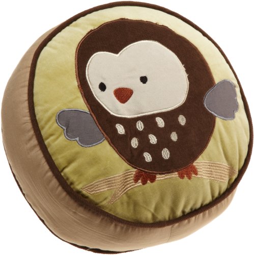 Carter's Forest Friends Throw Pillow - Tan Choc - 12