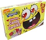 Spongebob Valentine Candy Card Kit
