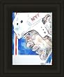 New York Rangers Framed Mark Messier New York Rangers Print By Michael Mellett NHL Hockey