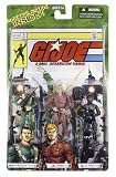 Gi Joe 3 Pack # 4 Zap , Grunt , Snake Eyes 3 3/4 Comic