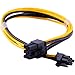 JacobsParts PCI Express Mini 6-pin to 6-pin PCI-e Video Card Power Cable for Apple Mac Pro Tower / Power Mac G5
