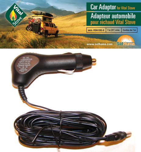 Solhuma Vital Stove Car Adaptor
