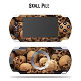 Protective Vinyl Skin Decal for SONY PSP - Skull Pile