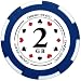 Electronics : 2GB USB Poker Chip Flash Drive