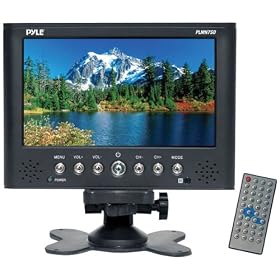 PYLE PLMN7SD 7-Inch TFT LCD Monitor MP3 MP4 USB and SD Card Reader by Pyle