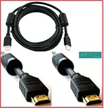 PTC 6 ft High Speed HDMI 1.3 Category 2 Certified Cable w/Ferrite Cores Supports PS3, Xbox, Blu Ray, HD DVR, HD DVD, all HDTV resolutions 1080p and beyond PTC 6 ft High Speed HDMI 1.3 Category 2 Certified Cable w/Ferrite Cores - Supports PS3, Xbox, Blu-Ray, HD-DVR, HD-DVD, all HDTV resolutions - 1080p and beyond