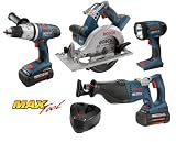 Bosch CPK40-36 36v 4 piece Combo Kit w/2 XL Batteries