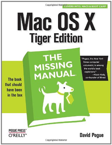 Mac OS X Tiger: Missing Manual