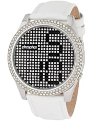 Phosphor Womens MD004L Appear Collection Fashion Crystal Mechanical Digital Watch
