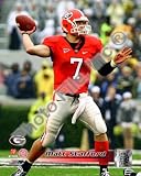 Matt Stafford Georgia Bulldogs 2008 Action Finest LAMINATED Print Unknown 8x10