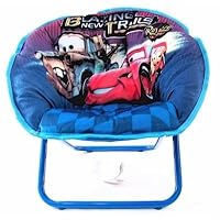 Kids Mini Saucer Chair-Disney Pixar's Cars chair