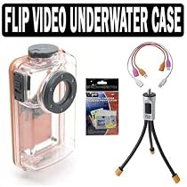 Flip Video AWC1T Underwater Case for Flip Ultra Series Camcorders + Accessory Kit