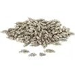 100 Necklace Barrel Clasps Bracelet Chain Beading Parts