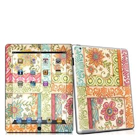 Franklin Covey Decal Skin for Apple iPad 2 by Decal Girl - Ikat Floral by 