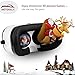 Upgrade Version 3D VR Headset Virtual Reality Glasses Motoraux 3D Movie Visor VR Glasses Innovative Design Fit for iOS, Android & PC Phones Series Within 4.0-5.9 Inches