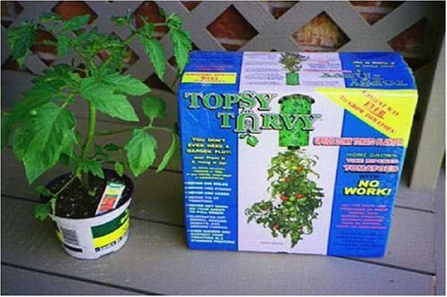 Childrens Toyshop  Outdoor Living : Topsy Turvy Tomato Planter