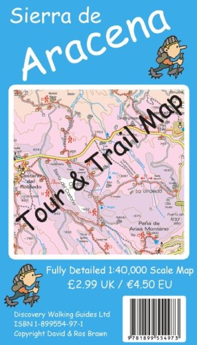 City Travel Guides Discounted  Books : Sierra De Aracena Tour and Trail Map