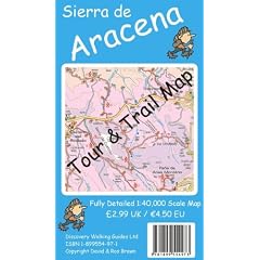 Sierra De Aracena Tour and Trail Map