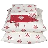 Review Menderes  / - Red Star Flannel Sheet Set - Queen