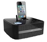 Thomson DS 30i Dockingstation für Apple iPod/iPhone (Wiedergabe-/Ladefunktion, CD/MP3-Player, PLL-Radio, USB 2.0) schwarz