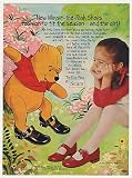1971 Winnie the Pooh Girl Shoes Sears Print Ad