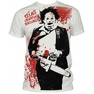 TEXAS CHAINSAW MASSACRE / テキサスチェーンソー 40周年記念 悪魔のSPATTER BIG PRINT 【 公式商品 / オフィシャル 】