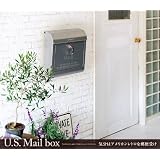 artworkstudio　U.S. Mail box TK-2075 [ダークグレー]　ポスト 郵便受け