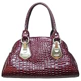 LYDC Patent Croc Handbag