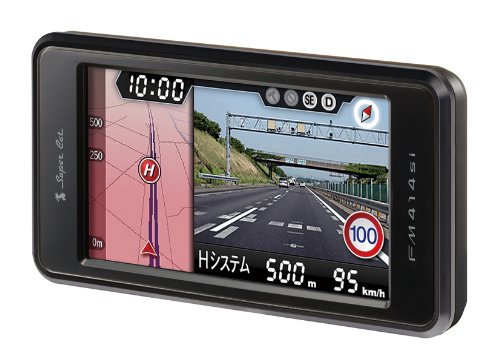 ユピテル(YUPITERU) GPSセパレートタイプ 4ピースレーダー探知機 FM414si