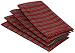 Lenox Holiday Lurex Plaid 19 Inch Napkins, Set of 4