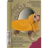 Yellow Slicker Dog Raincoat - Medium