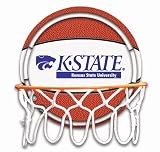 University of Kansas State Wildcats Neon Pebble Leather Basketball Hoop