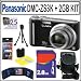 Panasonic Lumix DMC-ZS3 10MP Digital Camera with 12x Wide Angle MEGA Optical Image Stabilized Zoom and 3 inch LCD (Black) + 2GB Accessory Kit